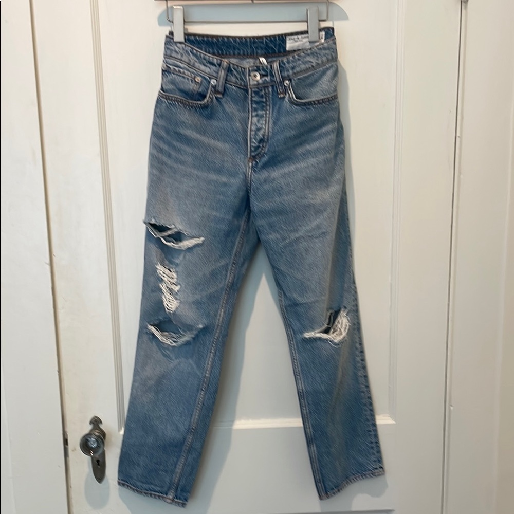 Rag & Bone rosa mid rise boyfriend jeans Size 27